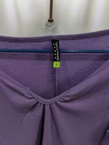 Purple Long Sleeve Top