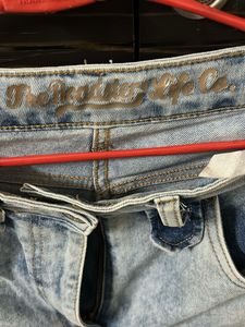Flared Denim Jeans