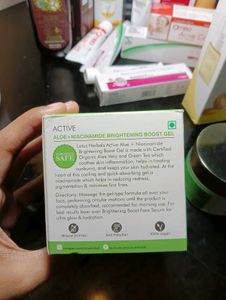 🌿✨Lotus Aloe + Niacinamide Brightening Boost Gel