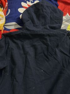 Trendy Graphic Print Zip-Up Hoodie