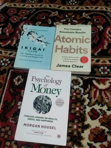 Atomic Habits, Ikigai &amp; Psychology Of Money