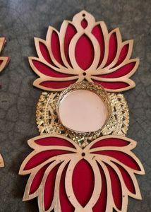 Lotus Diya 🪔 Rangoli Pair