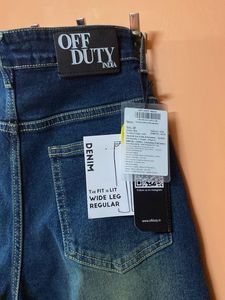 Wide Leg Denim Jeans