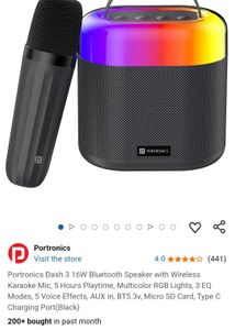 Branded Karaoke Speaker