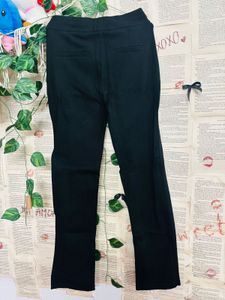 Black Straight Leg Pants