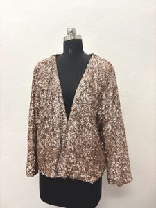 Rosegold Sequin Jacket