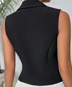 Sleeveless Blazer - Chic &amp; Stylish