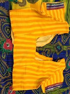 Yellow Saree