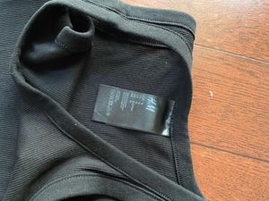 Black Skinny Fit Top