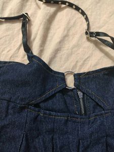 Denim Crop Top