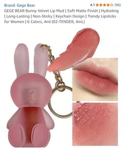 GEGE BEAR Bunny Velvet Lip Mud