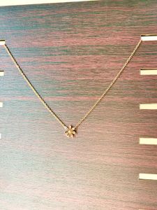 Daisy Pendant Anti-Tarnish Necklace