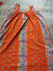 Women's Sleeveless Cotton Nighty