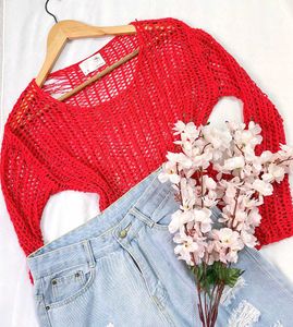 Pinterest Crochet Cherry Pullover A