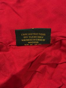 Red Embroidered Kurta Set