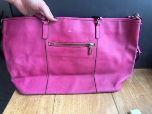 Bright Pink Tote Bag