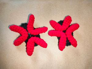 Angry crochet clips  💢💢 set-2