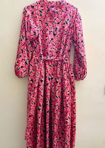 Pink Floral Maxi🌸