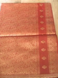 Price Drop😍Pure Banarasi Silk Saree🧡🤍