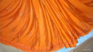 Orange Saree