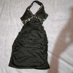 Halter Neck Mini Dress