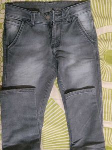 Men' Grey Stylish Jeans