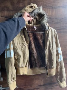 Cropped Fur Brown Jacket🧸🤎
