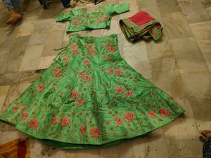Lehanga Set With Cancan Very Beautiful 🤩