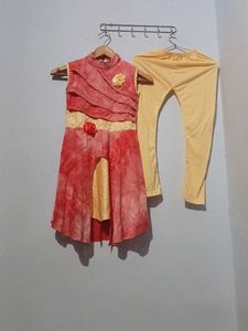 New Girls Dress Set 2 Piece (4-6years)