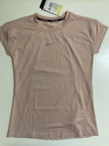NIKE Women Solid Round Neck RedT-Shirt