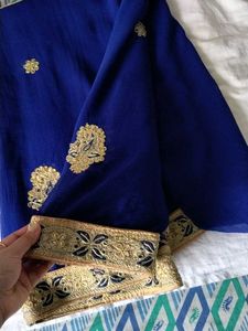 Elegant Embroidered saree