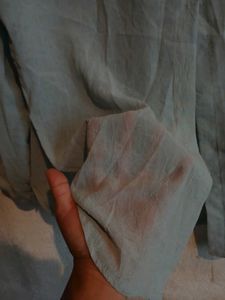Olive Green Oversized Button-Down