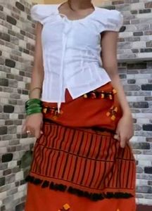 White Button-Down Top