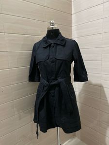 Old Money Imported Black Coat