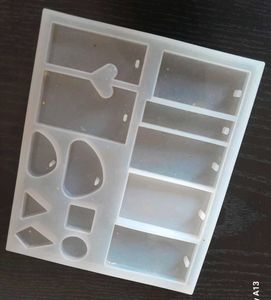 Resin Earrings And Keychains Moulds Silicone