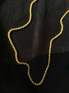 Classic Twisted Rope Gold Plated Chain