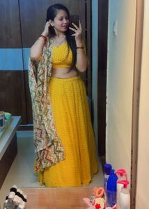 Yellow Lehenga Choli Set