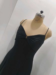 Elegant Black Maxi Dress