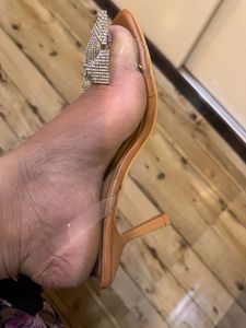 Tan Bow Heels👠