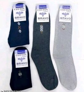 Cotton Long Length Socks for Men Women Pack Of 4