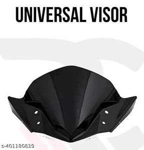 MOTO XSPEED Short Visor Universal Bike HeadlightVi