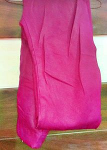 Coral And Purple Color Kurta With Pajami Set