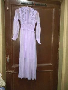 Women Netted Dress With Inner Party
