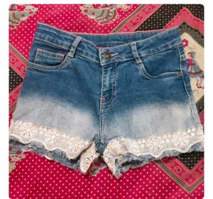 Pantaloon Denim Shorts