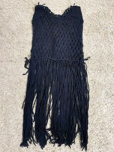 Unique Black Fringe styling piece