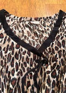 Animal Print night Dress