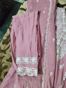 Pakistani Kurta Pant With Dupatta Set