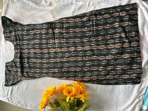 Patterned Sleeveless Dress