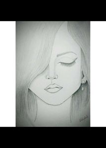 Pencil Artwork  (Girl Potrait)