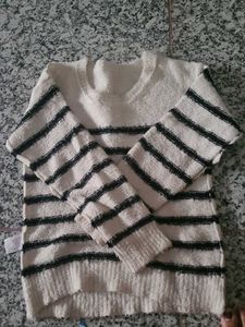 Striped Knit Sweater